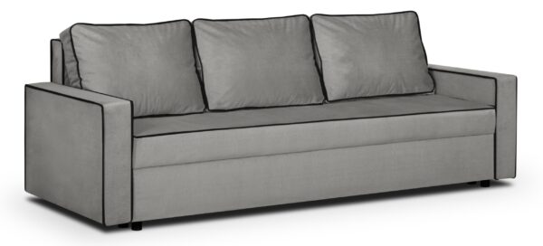 Kanapa sofa 3 os z funkcją spania MIDI beżowa