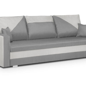 Kanapa sofa 3 os z funkcją spania ASTO1 szara/krem